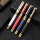 Chinese Style Metal Business Stationery Set Hollow Out Dragon Head Roller Ball Pen