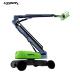 125 Ft  Diesel Articulating Boom Lift Platform Height 38.1m Weight 25400Kg