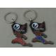 Die Casting Promotional Key Ring ,  Soft Enamel And Zinc Alloy Keychains