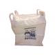 Flat Bottom White Polypropylene Jumbo Bags With Handle 1 Ton / 500kg / 600kg