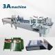 Paper Gluing Machine for Lunch Boxes 230m/min Working Speed Optional Output Department