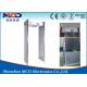 6 Zone Door Portable Walk Through Metal Detector Gate For Security Inspection