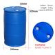 SIDUN 200l Blue Plastic 55 Gallon Plastic Drum With Drainage Hole
