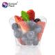 Party supplies flower shape plastic disposable dessert cup for ice cream