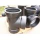 Cement Mortar Lining Ductile Iron Pipe Fittings T Type Or K Type Socket Tee