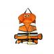 Floating Children's Sport Life Jackets Orange Color Cute Cartoon Style