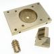 H8 Brass Machined Parts H90 , H68 Precision Brass Turned Components