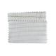 Dust Free Knitting Polyester ESD Fabric Stripe White In Stock , White Color
