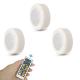 16 Colors 3 Modes 62MM RGB LED Puck Lights Wireless Under Counter Lighting With Remote