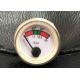 Back Mounting Fire Extinguisher Gauge / Manometer For Powder Fire Extinguishers