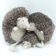 OEM ODM Soft Plush Toy Small Animal Warm Color Cute Hedgehog Christmas Gift Toy