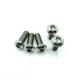 ISO7380 M3x6 Round Head Titanium Bolt / Screw For Bicycle