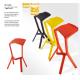 modern bar stool/club bar stool/club stool/plastic Miura bar stool