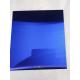 Art Metal  SUS304 Mirror Blue Metal For Decoration 1220*2440 Stainless Steel  From Factory