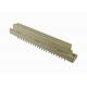 Copper Alloy Double Row Pin Header 2.54 Mm Pitch Female Straight 180 Degree