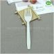 Biodegradable Corn Strach PP Fork 5.5Inch,6.3Inch,7inch-Food Grade Ingredients Disposable Fork Compostable Cutlery