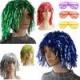 Lightweight Cosplay Party Wigs , Colorful Fancy Dress Wigs CE Approved