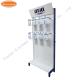 Perforated Shelf Cell Phone Rack Mobile Accessories Display Stand With Hooks