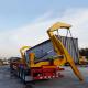 Sidelifter Container Trailer for loading 20ft 40ft container