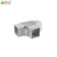90 Degree Elbow Steel Pipe Fitting Square Tube Stainless Flush Angle Joiner