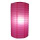 8 Red Cylinder Paper Lantern