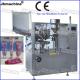 Cosmetic Cream Tube Filling and Sealing Machine Within date embossing Device