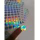 Easy Peel Holographic Seal Stickers Uv Resist Printing Durable Waterproof Vinyl