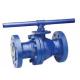 Blue Color Floating Side Entry Ball Valve 2 - 40 Size Anti Static Device