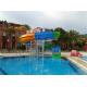 3.5M Private Commercial Size Water Slide Fiberglass Swimming Pool Slide For Adults