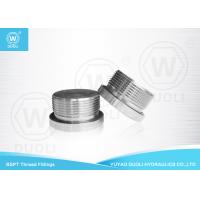 Hydraulic Male BSP Flare Fittings ED Seal Hollow Hex Plug Thread Adapter