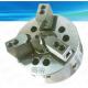 KM Open Center Power Chucks feature centrifugal force compensation for high speed applications