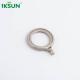 Heavy Duty Window Curtain Rings 1.2mm Thickness With Sanding Process