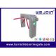Outdoor Pedestrian Security Tripod Turnstile Gate Systems With Card Reader