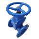 Ductile Iron Non Rising Spindle Resilient Seated Gate Valve ACS / CE Flange End