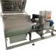 Pesticide Powder Paddle Mixer Machine Open Type Rotate Reversely
