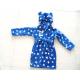 newborn baby clothes,polyester elastic belted baby bathrobes