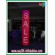 Advertsing H2m Inflatable Lighting Decoration , Nylon Cloth Lighting Pillar