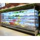 Remote Style Refrigerated Open Display Chiller For Supermarket Shop