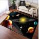 3D Stereo Vision Exploring The Planet Universe Living Room Floor Carpets