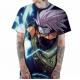 Unisex Anime Graphic Tees , Funny Anime Shirts Regular Adult Size Loose Fit