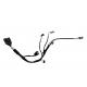 Black Wiring Harness For Automotive Rear view Mirror Flame Retardant