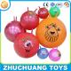 wholesale personalized bulk cheap custom printed bouncy balls with handle