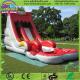 2015 giant inflatable water slide hot sale inflatable shark water slide for kids