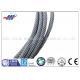 High Carbon Galvanized Steel Wire Rope 7*7 For Cable Car / Belt Conveyer