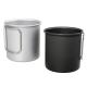 Portable Lightweight Aluminum Camping Coffee Mug Folding Cup with 1 Piece Min.Order