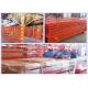 Heavy Duty Push Back Pallet Racking With Customized Color / Capacity ISO14001