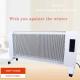 Silent Low Noise Electrical Floor Standing Infrared Panel Convector Heater for Home Appliances