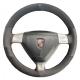 Hand Sewn Suede Leather Steering Wheel Cover for Porsche 911 2005 2006 2007 2008 2009