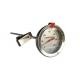 52mm Dial Candy Deep Fry Thermometer 300mm Long Probe Full Stainless Steel Structure