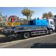 China JIUHE trailer Concrete line Pumps HBC100 Without Truck mobile line Concrete Pump